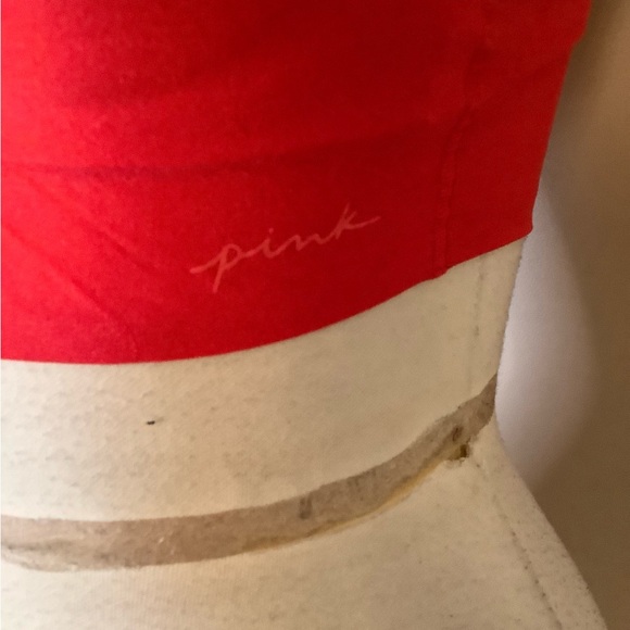 Victoria’s Secret Pink Wireless Lightly Lined Bra Bralette Red Small Sexy Comfy - Picture 2 of 11